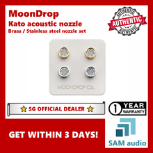 Load image into Gallery viewer, [🎶SG] Moondrop Kato nozzle set, brass / stainless steel IEM nozzles
