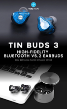 Load image into Gallery viewer, [🎶SG] TinHifi Tin Buds 3 , 6mm Beryllium-Plated Dynamic Driver Wireless TWS IEM
