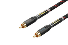 Load image into Gallery viewer, [🎶SG] TOPPING TCR2 6N SINGLE CRYSTAL COPPER GOLD-PLATED RCA CABLE
