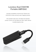 Load image into Gallery viewer, [🎶SG] Truthear SHIO Dual CS43198 D/A Chips Lossless Portable DAC Amplifier/Dongle
