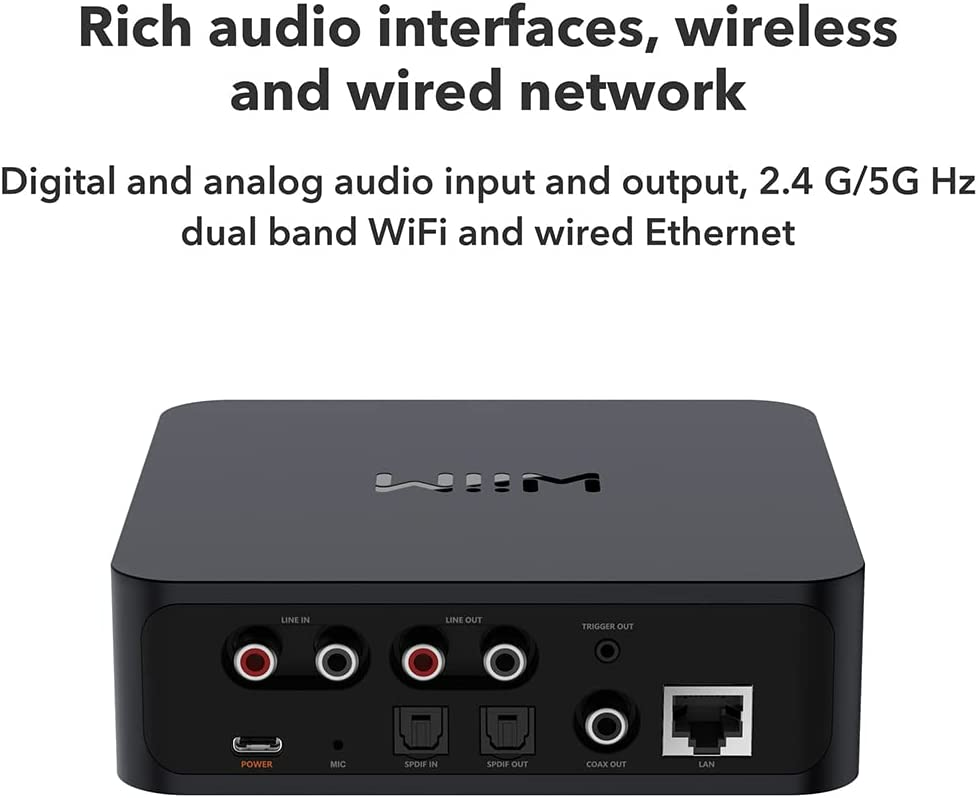 🎶SG] WiiM PRO Audio Music Streamer with Voice Control