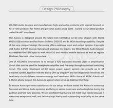 Load image into Gallery viewer, [🎶SG] DA-ART / YULONG AURORA, MQA Full Decoder ES9068AS, DAC DSD512 Hi-Res Audio HIFI Decoding, Headphone Amplifier
