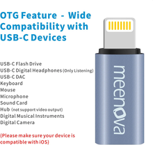Load image into Gallery viewer, [🎶SG] SAM audio OTG Adapter (USB-C to Lightning)
