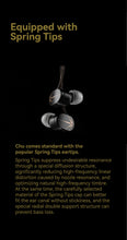 Load image into Gallery viewer, [🎶SG] MOONDROP Chu, 28Ω 10mm 1DD, N52 Neodymium Magnetic High-Performance Dynamic Earphone
