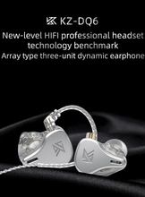 Load image into Gallery viewer, [🎶SG] KZ DQ6 3DD HIFI In-Ear Monitors
