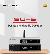 Load image into Gallery viewer, [🎶SG] SMSL SU-6, ES9038Q2M DAC, Bluetooth 5.0 LDAC, Hi-Res Hifi Audio
