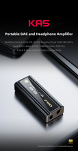Load image into Gallery viewer, [🎶SG] FiiO KA5 Portable Dual CS43198 DAC Headphone Amplifier
