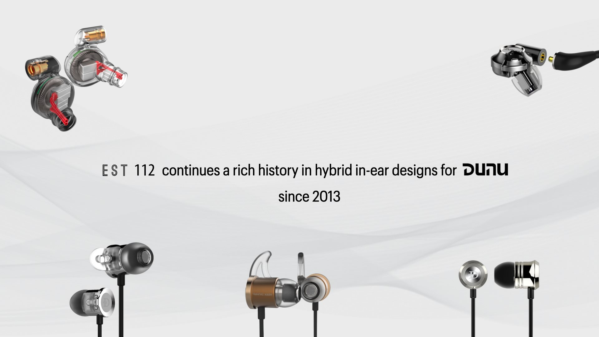 🎶SG] DUNU EST 112 Quad Hybrid IEMs (1DD+1BA+2EST) (EST) – SAM