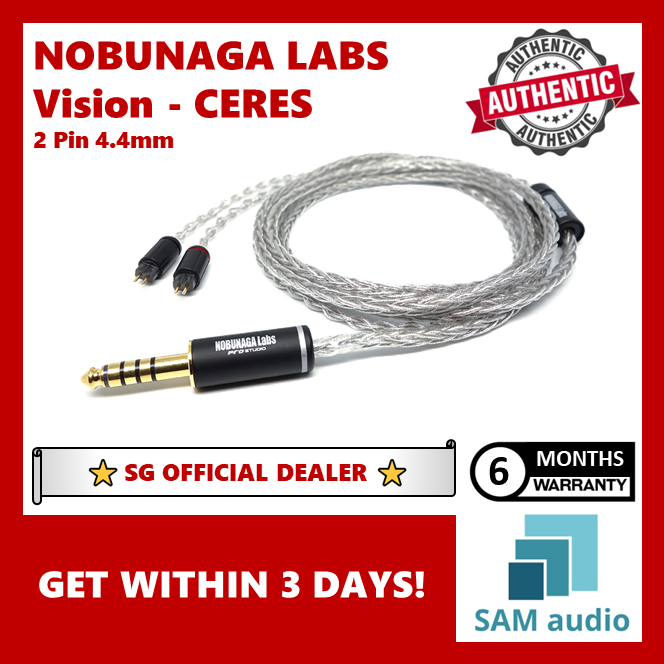 🎶SG] NOBUNAGA LABS VISION SERIES - Vesta / Ceres – SAM Audio SG