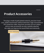 Load image into Gallery viewer, [🎶SG] KZ Gold Silver Copper Upgrade Cable
