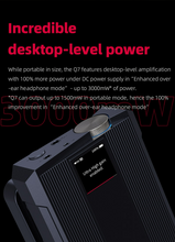 Load image into Gallery viewer, [🎶SG] FIIO Q7 PORTABLE DESKTOP CLASS ES9038PRO DAC AMP
