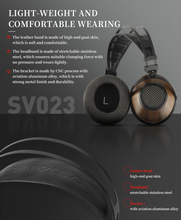 Load image into Gallery viewer, [🎶SG] SIVGA SV023 Open Back Walnut Wooden Dynamic Driver Hi-Fi Headphone

