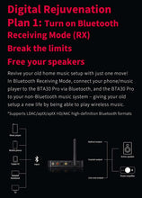 Load image into Gallery viewer, [🎶SG] FiiO BTA30 pro, ES9038Q2M DAC, Hi-Fi Bluetooth Transceiver/Receiver LDAC, Hifi audio
