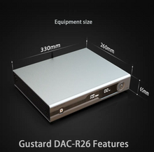 Load image into Gallery viewer, [🎶SG] GUSTARD R26 DISCRETE R2R MQA DAC WITH STREAMER / RENDERER
