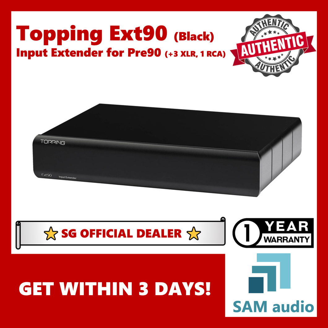 [🎶SG] Topping Ext90 (Input extension for Pre90), Hifi audio