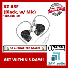 Load image into Gallery viewer, [🎶SG] KZ ASF Earphones 10 BA HIFI In-Ear Monitor
