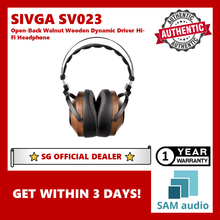 Load image into Gallery viewer, [🎶SG] SIVGA SV023 Open Back Walnut Wooden Dynamic Driver Hi-Fi Headphone
