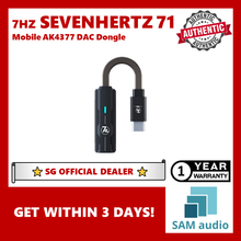 Load image into Gallery viewer, [🎶SG] 7HZ SEVENHERTZ 71 MOBILE AK4377 DAC DONGLE
