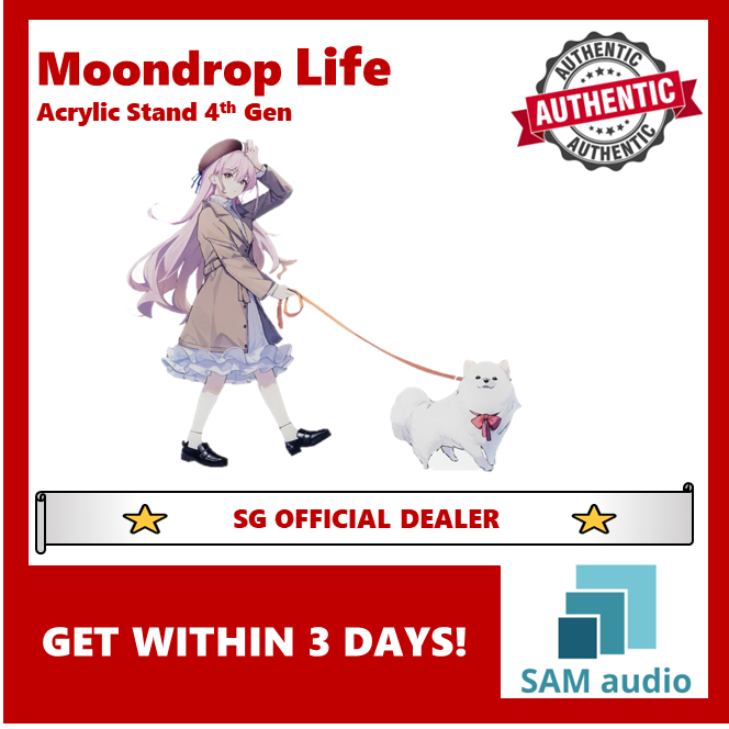 [🎶SG] MOONDROP LIFE ACRYLIC STAND 4TH GENERATION IEM HOLDER