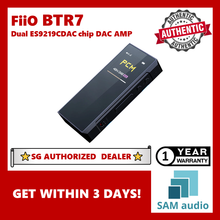 Load image into Gallery viewer, [🎶SG] FIIO BTR7 Dual ES9219CDAC chips DAC, THX AAA-28*2 Headphone Amplifier Portable DAC AMP

