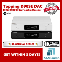 Load image into Gallery viewer, [🎶SG] TOPPING D90SE MQA, ES9038PRO Full Balanced DAC, LDAC Bluetooth, Hifi Audio
