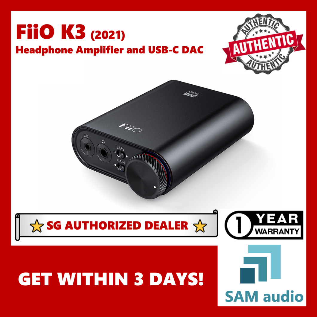 [🎶SG] FiiO K3S AK4452 DAC and Headphone Amplifier