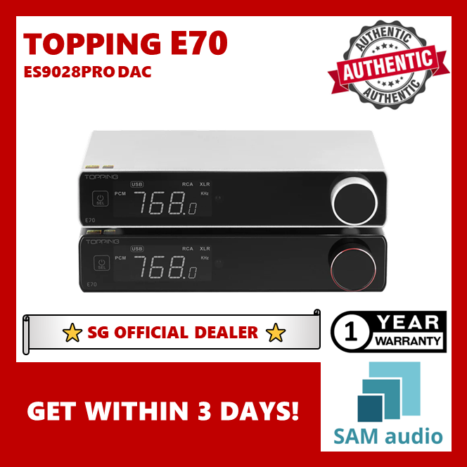 [🎶SG] TOPPING E70 ES9028PRO DAC
