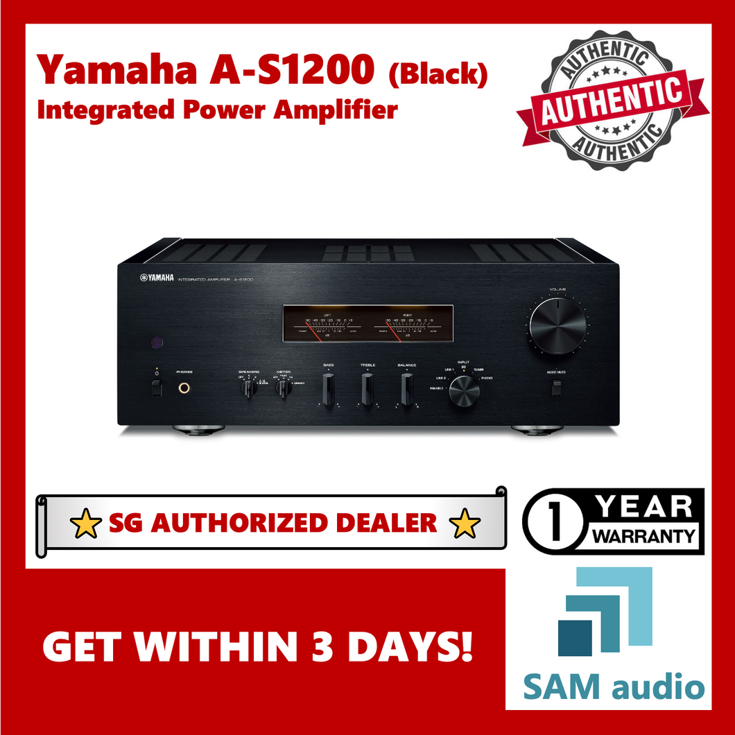 [🎶SG] Yamaha A-S1200 - Integrated Amplifier (Class AB)