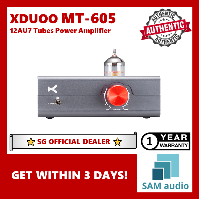 [🎶SG] XDUOO MT-605 12AU7 TUBES POWER AMPLIFIER