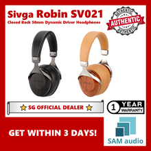 Load image into Gallery viewer, [🎶SG] SIVGA ROBIN SV021 CLOSED BACK 50MM DYNAMIC DRIVER HEADPHONES
