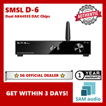 Load image into Gallery viewer, [🎶SG] SMSL D-6 (D6) High-Resolution USB-C Bluetooth 5.1 Audio DAC With Dual AK4493S DAC Chips
