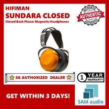 Load image into Gallery viewer, [🎶SG] HiFiMan Sundara Closed Back Planar Magnetic Headphones
