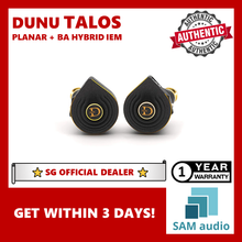 Load image into Gallery viewer, [🎶SG] DUNU TALOS PLANAR MAGNETIC AND 2BA HYBRID IEM

