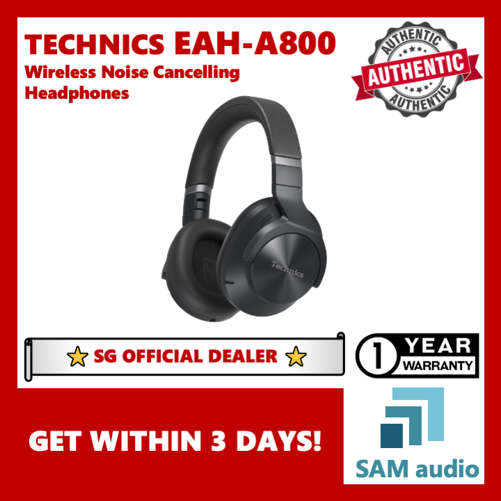 [🎶SG] Technics EAH-A800 Wireless Noise Cancelling Headphones (EAH A800 TECHNICS A800)