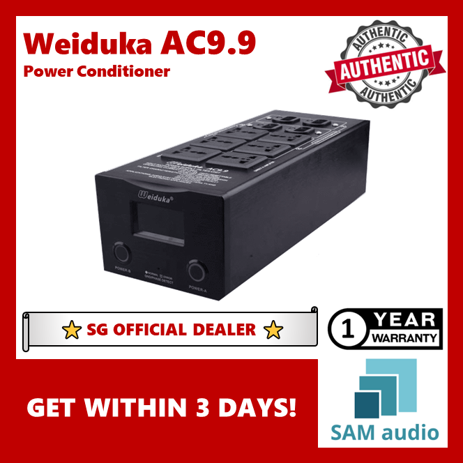 [🎶SG] WEIDUKA AC9.9 POWER CONDITIONER