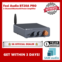 Load image into Gallery viewer, [🎶SG] FOSI AUDIO BT20A PRO 2-Channel Bluetooth Power Amplifier
