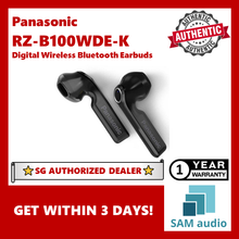 Load image into Gallery viewer, [🎶SG] Panasonic RZ-B100WDE-K Water Resistant Bluetooth Touch Buds Earphone
