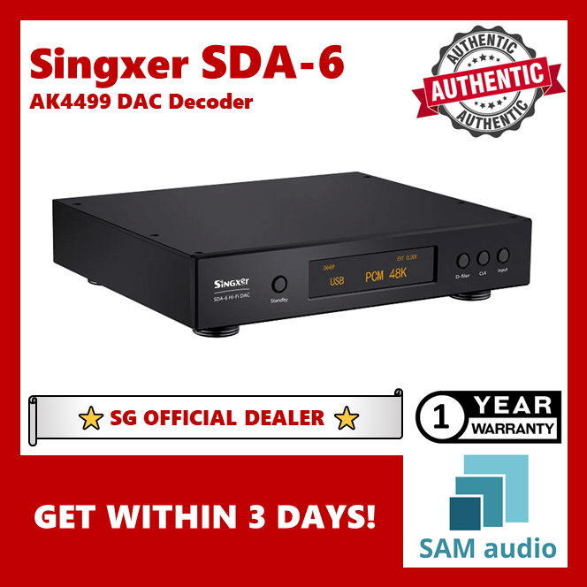 [🎶SG] Singxer SDA-6 (Advanced) AK4499 DAC