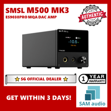 Load image into Gallery viewer, [🎶SG] SMSL M500 MKIII (M500 MK3) MQA ES9038PRO DAC AMP
