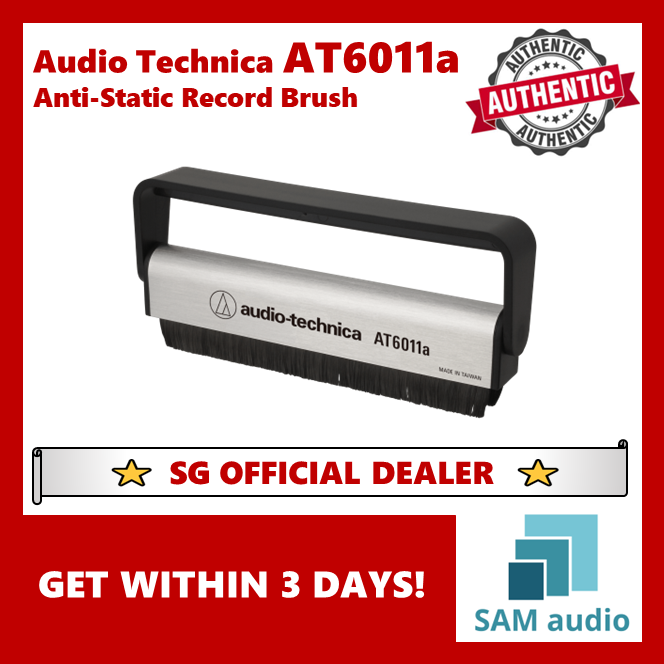 [🎶SG] Audio Technica Anti-Static Record Brush AT6011a