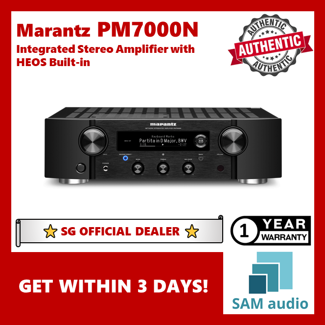 [🎶SG] Marantz PM7000N Integrated Stereo Amplifier with HEOS Built-in