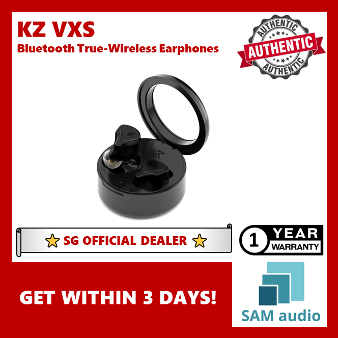 [🎶SG]KZ VXS Bluetooth True-Wireless Earphones