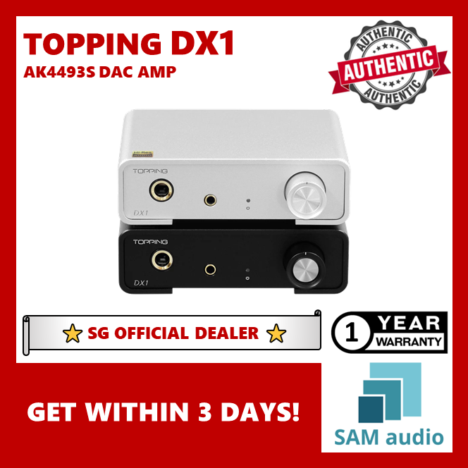 [🎶SG] TOPPING DX1 AK4493S DAC AMP