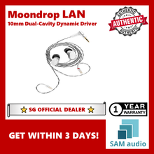 Load image into Gallery viewer, [🎶SG] MOONDROP LAN 10MM DUAL-CAVITY DYNAMIC DRIVER WITH INTERCHANGEABLE CABLE
