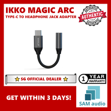Load image into Gallery viewer, [🎶SG]IKKO MAGIC ARC TYPE-C TO HEADPHONE JACK ADAPTER

