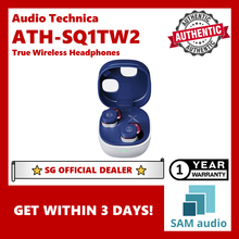 Load image into Gallery viewer, [🎶SG] AUDIO TECHNICA ATH-SQ1TW2 (ATH SQ1TW2) True Wireless Headphones TWS
