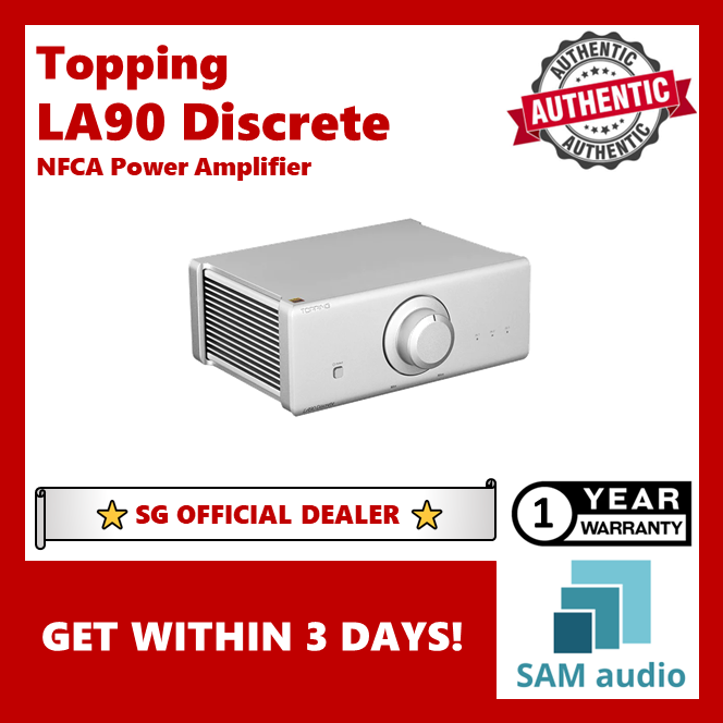 [🎶SG] TOPPING LA90 Discrete (LA90D LA90 D) NFCA Power Amplifier
