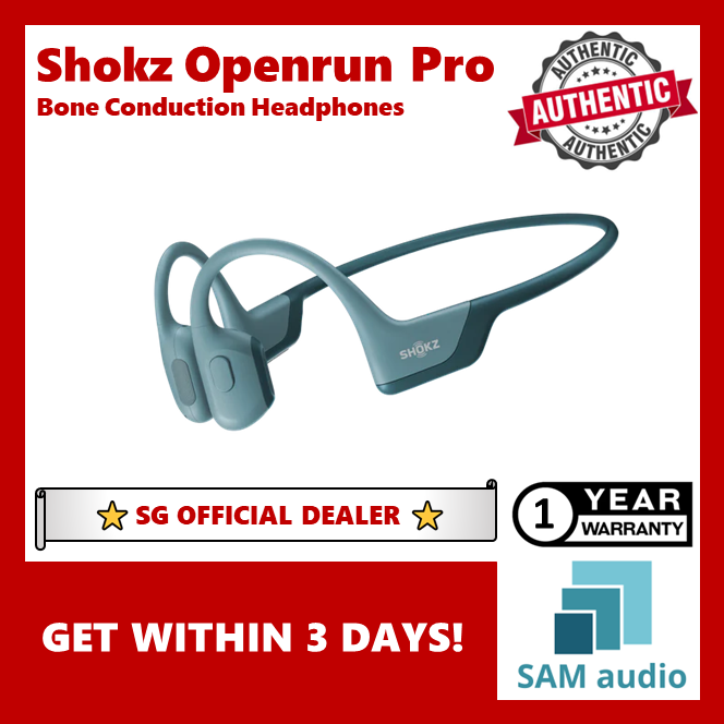 🎶SG] SHOKZ OPENRUN PRO Bone Conduction Headphones – SAM Audio SG