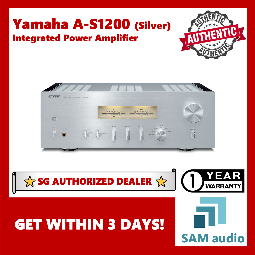 [🎶SG] Yamaha A-S1200 - Integrated Amplifier (Class AB)