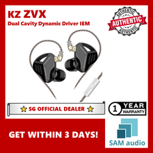 Load image into Gallery viewer, [🎶SG] KZ ZVX 10mm Dual Cavity Super Linear Dynamic Driver IEM With MIC
